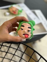 کاور ایرپاد سیلیکونی Billie Eilish (کدC0075) - Image 4