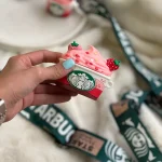 کاور ایرپاد strawberry starbucks drink (کدa0091)