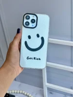 قاب Smile اکلیلی شفاف آیفونی (کدC1735)