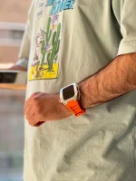 بند و گارد اپل واچ Titan Orange (کدw5037)