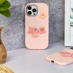 قاب Sweet عروسک شیشه ای صورتی (کدC1798)