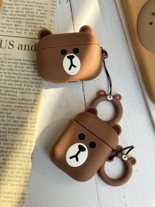 کاور ایرپاد خرس بانمک سیلیکونی