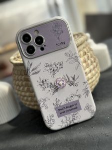 قاب موبایل آیفون گل خودتو دوست داشته باش + بدون بند - Image 3