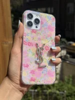 قاب YSL Pink Garden (کدC2244) - Image 5