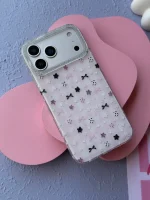 قاب Kawaii Pink Star آیفون (کدC2216) - Image 11