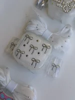 پک محافظ آداپتور 20 وات اپل 5 تکه طرح دار + محافظ سیم پارچه ای (کدa0320) - Image 9