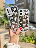 قاب پاپیون سفید آینه ای آیفون و اندروید (کدC2024) - Image 5