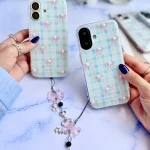 قاب Pink Seoul با آویز (کدC2031)