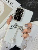 قاب پاپیون دور لنز نگین/شاین Lovely Power سامسونگ و شیائومی (کدC2262) - Image 6