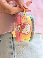 کاور ایرپاد سیلیکونی Kitty Telephone (کدa0327) - Image 3